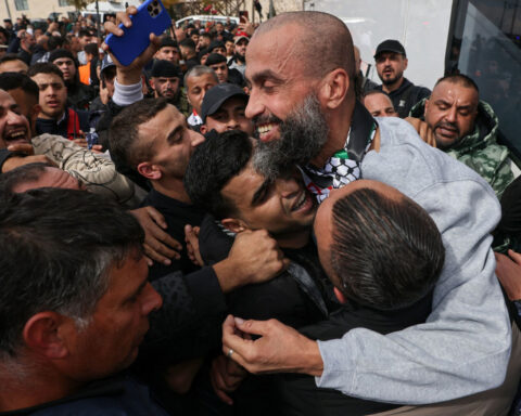 ‘It’s over, Dad’: Jubilant reunions as latest round of Israeli hostage releases passes smoothly