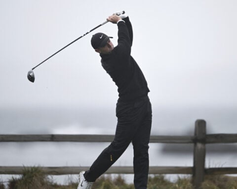 Straka has late surge to regain Pebble Beach lead over Rory McIlroy and Shane Lowry
