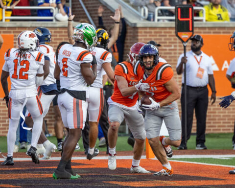 After losing brother in Bourbon Street attack a month ago, wide receiver Jack Bech honors him at Senior Bowl