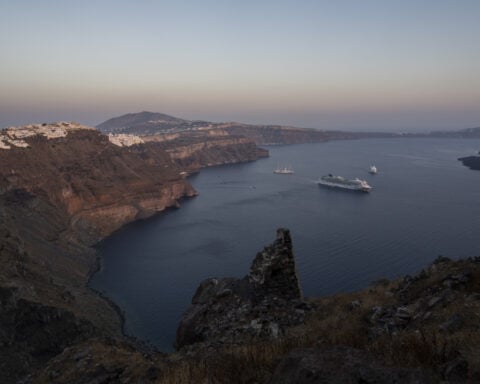 Multiple tremors near Greek island of Santorini shut schools and put residents on edge