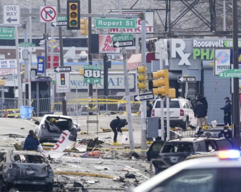 Mayor says 5 injured in fatal Philadelphia plane crash remain hospitalized, 3 in critical condition