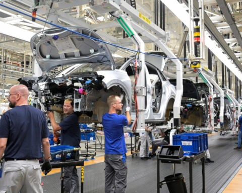 Downturn in German manufacturing eases in January, PMI shows