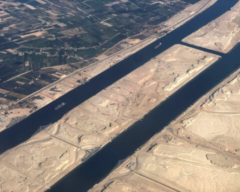 Suez Canal Authority issues navigational maps for planned extension