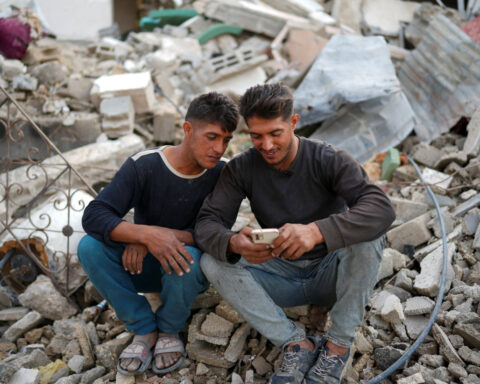 Gaza's reunited twins speak of loss and joy