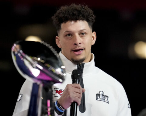 The Latest: Super Bowl week kicks off with opening night