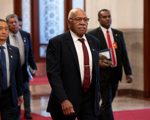 Fiji leader to press Pacific Islands concerns in Washington after U.S. aid frozen