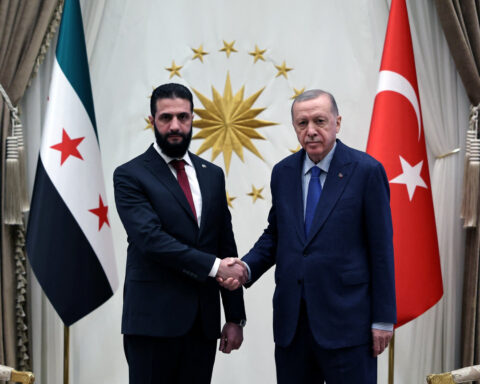 Erdogan discusses tackling Kurdish militants with Syria's Sharaa in Ankara