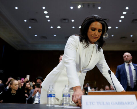 US Senate committee backs Trump nominee Gabbard to be top spy