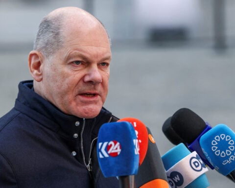 Scholz's SPD up three points after German migration debate, poll shows