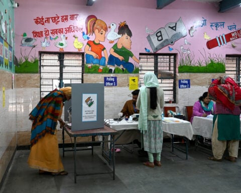 Indian PM Modi's party projected to win election in capital territory