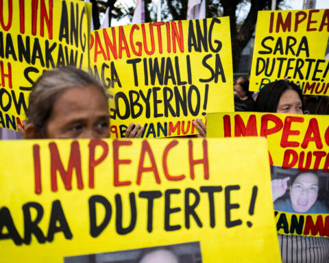Philippines' Marcos says vice president's impeachment not a matter for executive branch