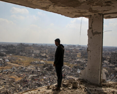 Trump says no US soldiers needed in Gaza, US would take over after war
