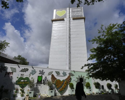 The burnt-out shell of London's Grenfell Tower will be demolished, almost 8 years after deadly fire