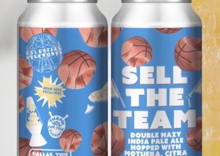 Mavericks fans channel anger over Luka Doncic trade into "Sell the Team" beer