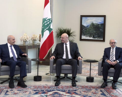 War-torn Lebanon forms its first government in over 2 years to end deadlock