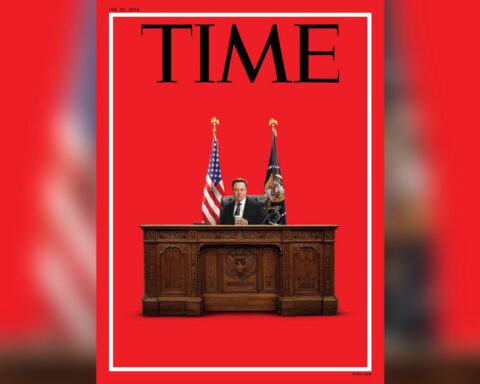 Reporter asks Trump what he thinks about Musk being on Time's cover