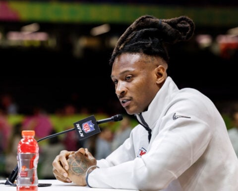 DeAndre Hopkins finally gets his Super Bowl moment – and the chance to wear his late father’s mink coat