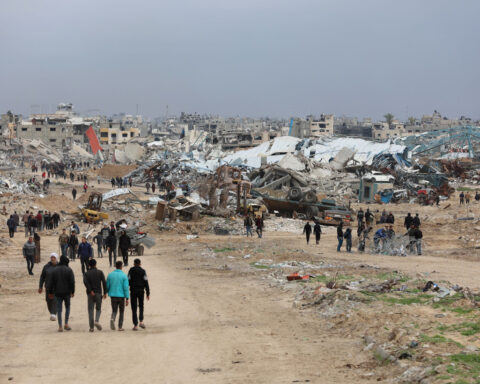Israel completes withdrawal from key road dividing Gaza as part of ceasefire deal