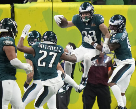 Eagles defense smothers Mahomes and dominates Kansas City in franchise's second Super Bowl win