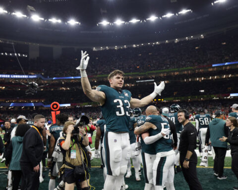NFL-Eagles deny Chiefs historic three-peat with thumping Super Bowl win