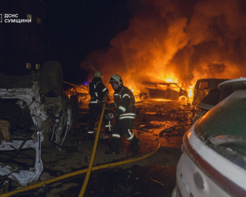 Russia launches drone attacks on Kyiv, Sumy, Ukrainian officials say