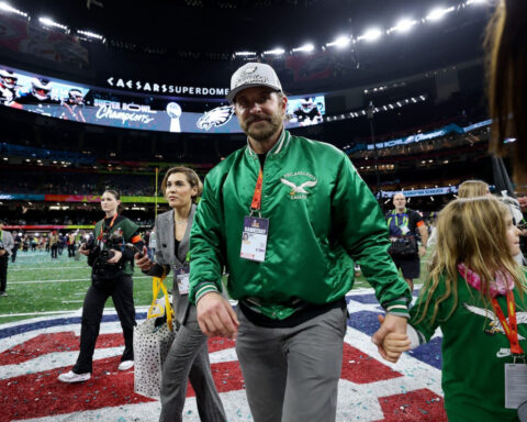 Bradley Cooper celebrates ‘incredible’ Eagles victory at Super Bowl LIX