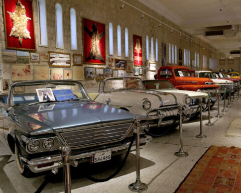 Why there’s a huge collection of vintage cars stored in the middle of the desert
