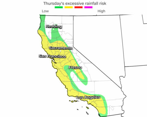Rainy forecast renews debris slide fears in Southern California as winter storms bring snow and ice to eastern US
