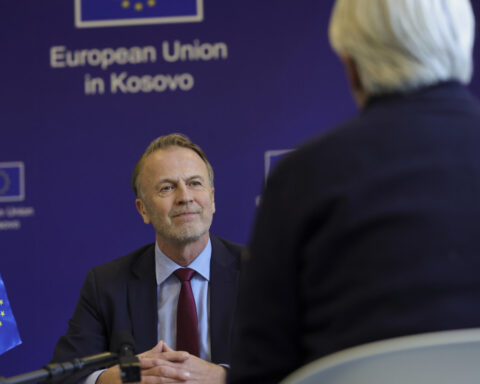 Kosovo's prime minister looks for allies for new Cabinet after failing to win parliamentary majority
