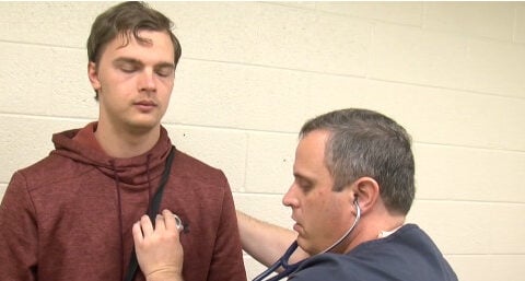 “An answer to prayer”: Free healthcare for the uninsured