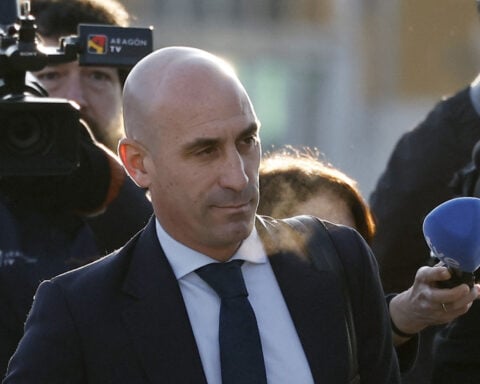 Spain's former soccer chief Rubiales says player Hermoso consented to kiss