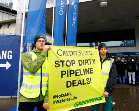 Greenpeace files lawsuit against US pipeline company Energy Transfer