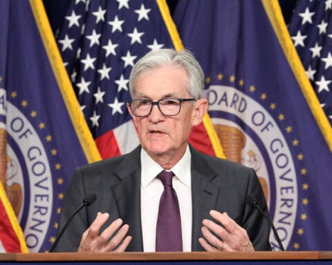 Fed's Powell, quizzed about trade, Musk, and bank safety, says economy is fine