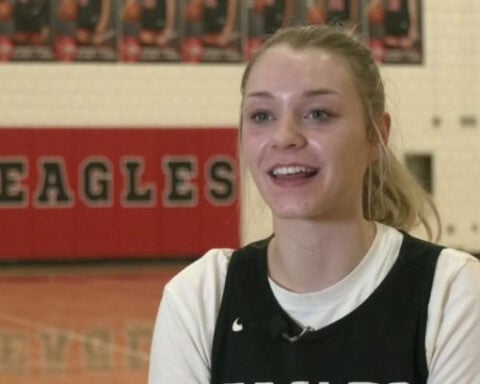 Senior point guard Tori Schlagel breaks school scoring record: "One of the best to ever put on the uniform"