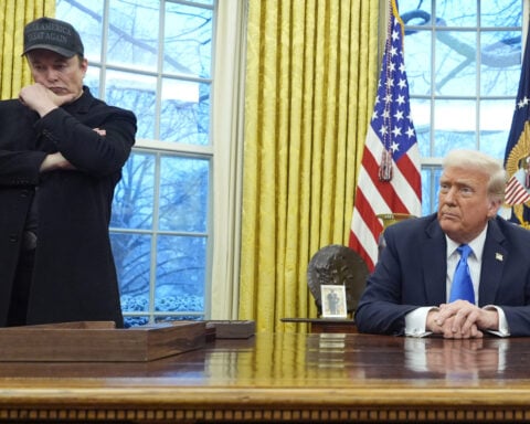 White House bars AP reporter from Oval Office because of AP style policy on 'Gulf of America'