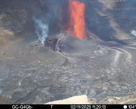 Kilauea erupts for the 9th time
