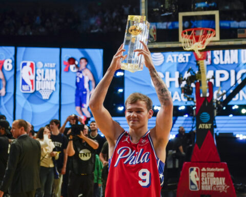 Mac McClung is back in the dunk contest, looking for a record third straight title