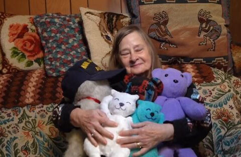 Stitched in Strength: Veteran overcomes health battles to donate bears