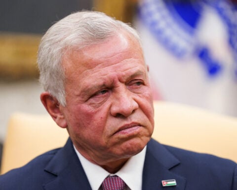 Jordan's king discusses 'dangerous developments' in Gaza with France's Macron