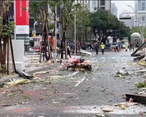 Deadly gas explosion in Taiwan tears through shopping mall floor, kills at least five
