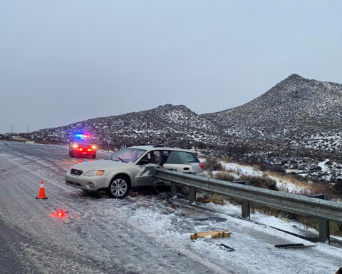 Driver escapes serious injury after guardrail pierces through car