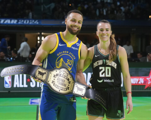 Steph vs. Sabrina, the big hit of All-Star weekend last year, won't happen this year