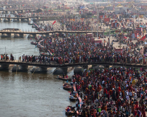 More than 500 million take 'holy dip' in India's Maha Kumbh festival