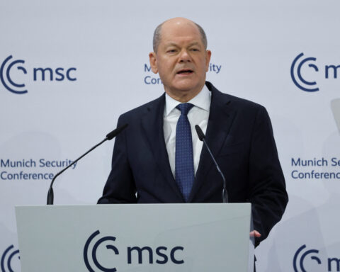 Germany's Scholz: debt ceiling will not cap our defence spending
