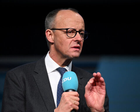 German opposition leader joins rebuke of Vance criticism