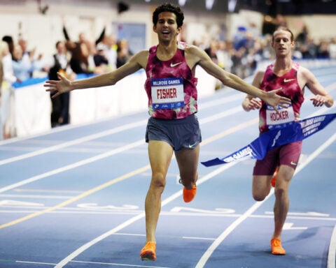 US athlete Grant Fisher breaks two indoor world records in same week