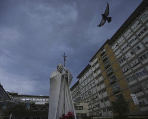 Doctors order 'absolute rest' for Pope Francis while he's being treated for a respiratory infection