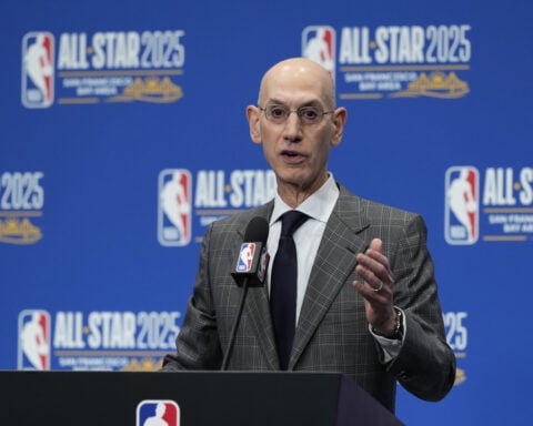 Adam Silver was surprised about the Doncic-Davis trade, urges angry Mavs fans to keep faith