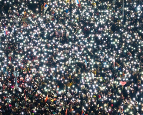 Thousands rally in Serbia as anger over corruption swells
