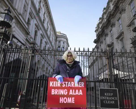 UK's Starmer tells hunger-striking mum he will press Egypt to release her son